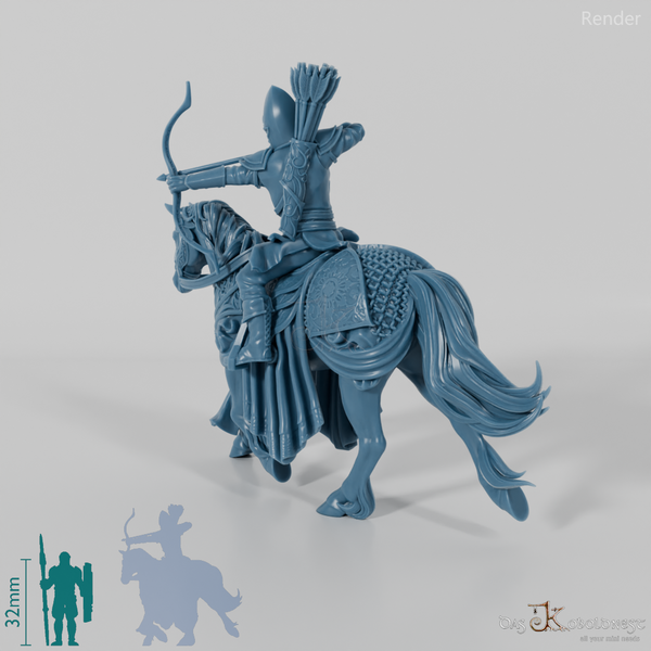 Küstenelfen-Schütze B, beritten