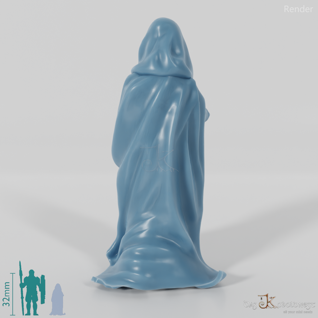 Falco, Halbling-Schatzträger mit Kapuze