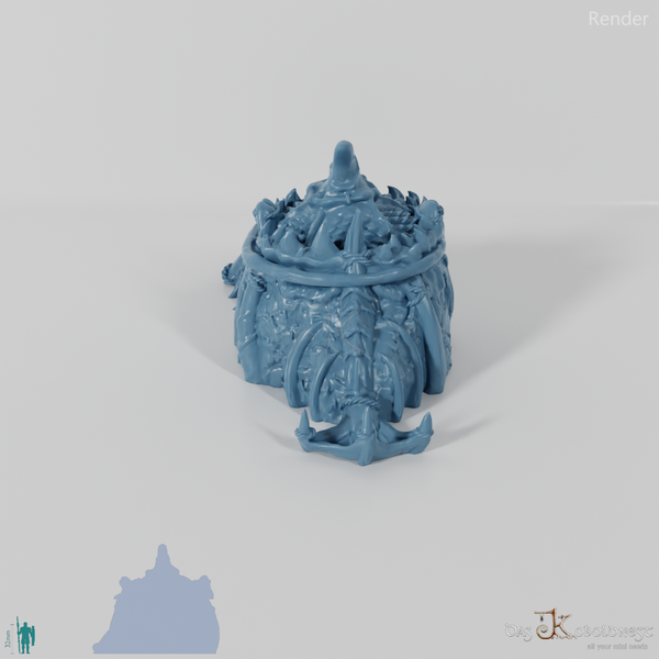 Hütte der Froststamm-Fischer