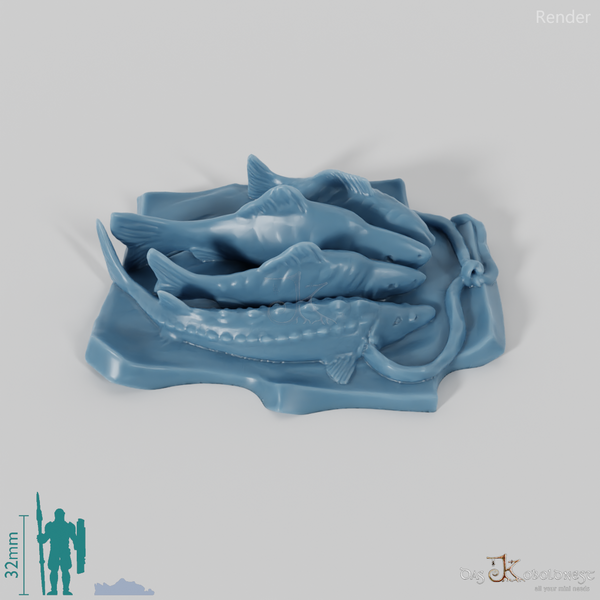 Fleisch - Zusammengebundene Fische