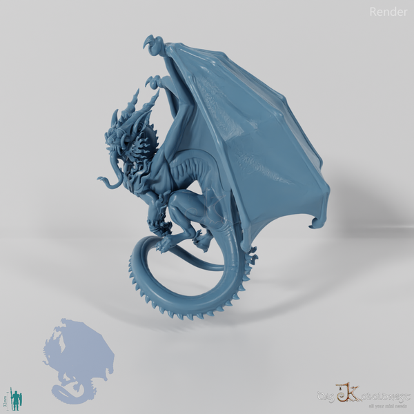 Opulenter Krummzahn - Indonesischer Drache