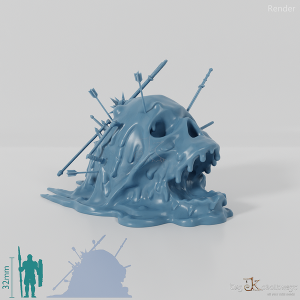 Großer Schleimschädel