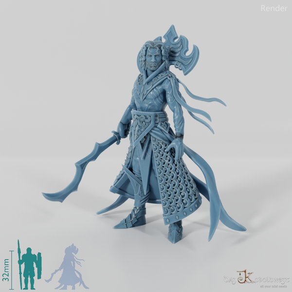 General - Adrael Id Tyverianes, Blood Emperor of Tyveria (unmaskiert) - Tyveria - BoV