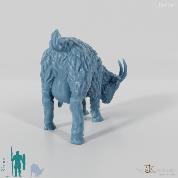 Ziege - Grasende Ziege