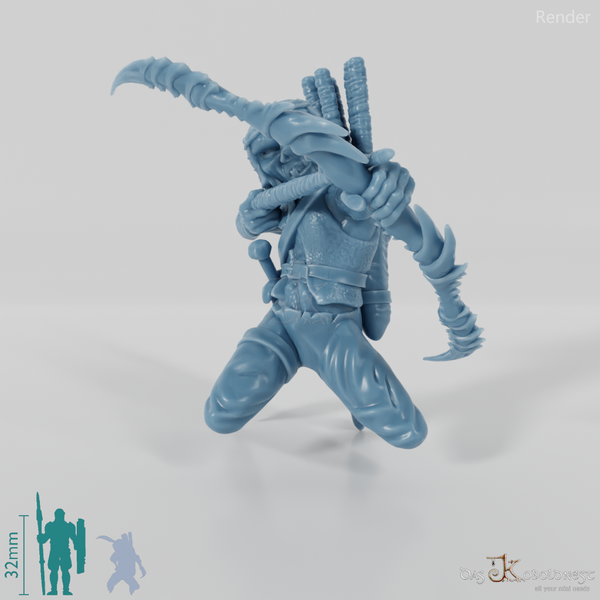 Goblin-Spinnenreiter (Bogen)