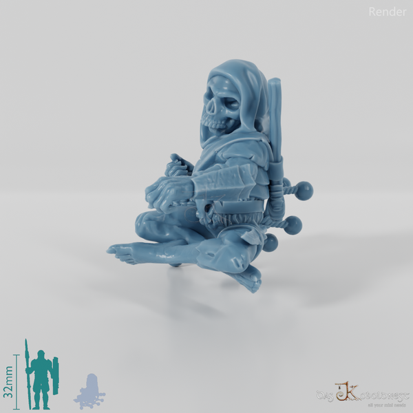 Goblin-Spinnenreiter (Wurfnetz)