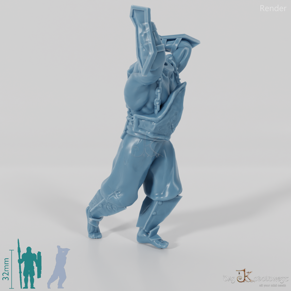 Modularer Halbork-Berserker B