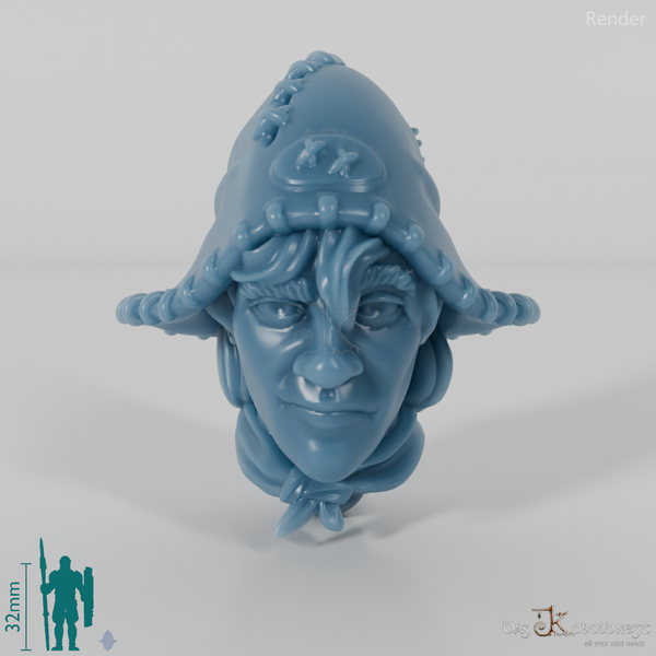 Halblingkopf - Männlich 18