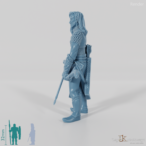 Haller, Elfischer Heerführer