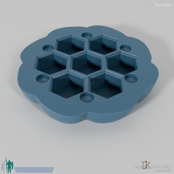 Würfelbox - Halloweenkürbis