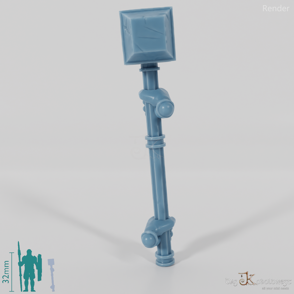 Zwergischer Kriegshammer - Zweihändig