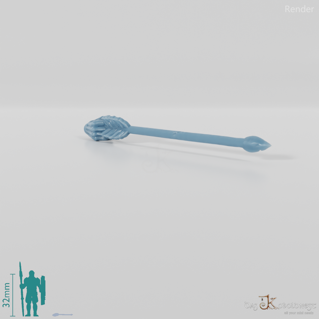 Geister-Hand mit Pfeil