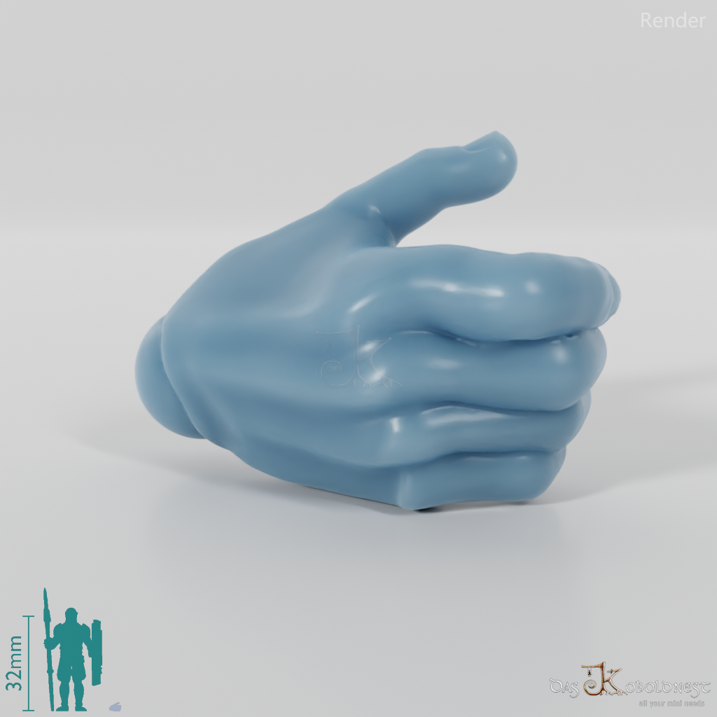 Menschen-Hand, Zugreifend (Gonthan)