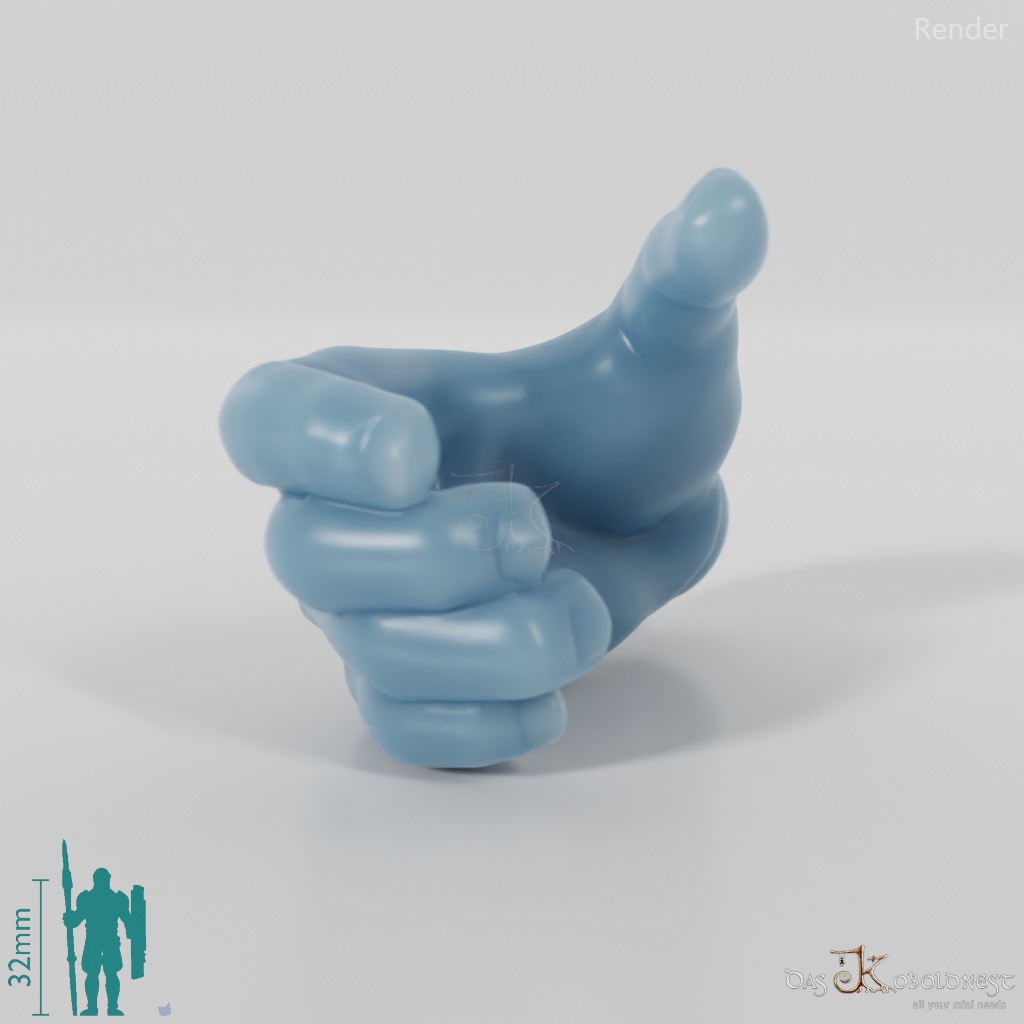 Menschen-Hand, Zugreifend (Gonthan)