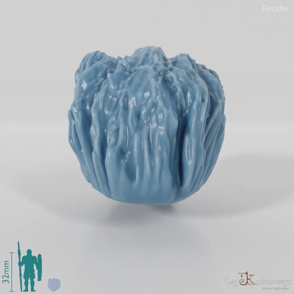 Zwergenkopf - Männlich mit Bärenkopf und kurzem Bart