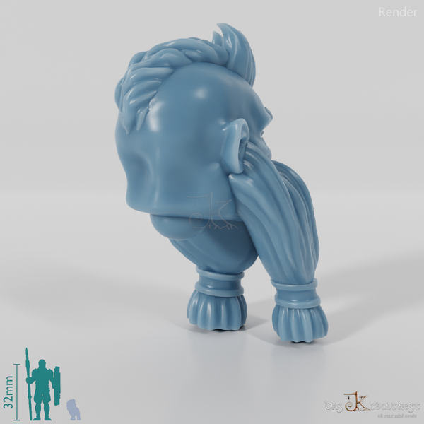 Zwergenkopf - Männlich mit Undercut