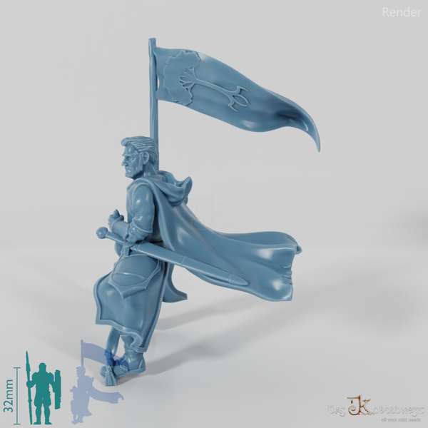 Heathbrant, Bannerträger der Waldläufer (Beritten)