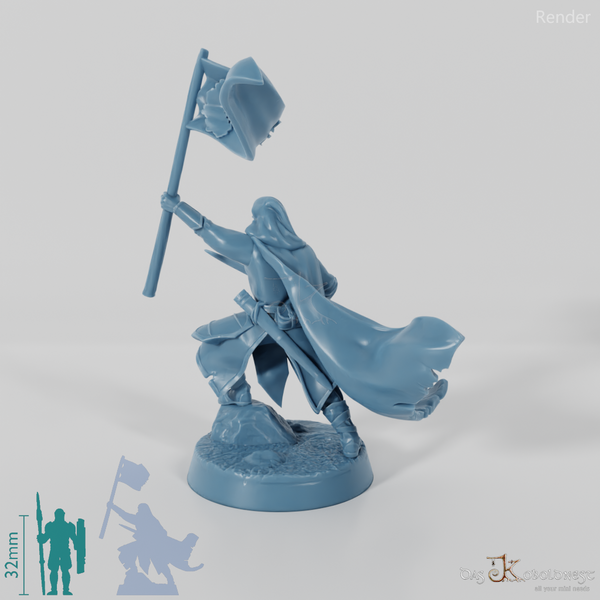 Heathbrant, Bannerträger der Waldläufer