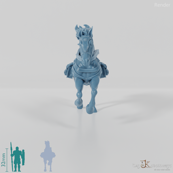 Pferd der Waldläufer - Springend