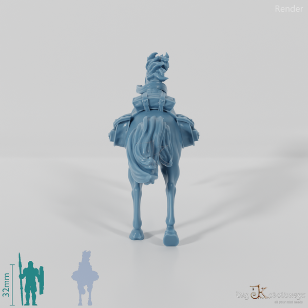 Pferd der Waldläufer - Springend