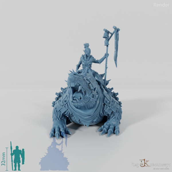 Die Sichtlosen - Keir auf Reitmaulwurf