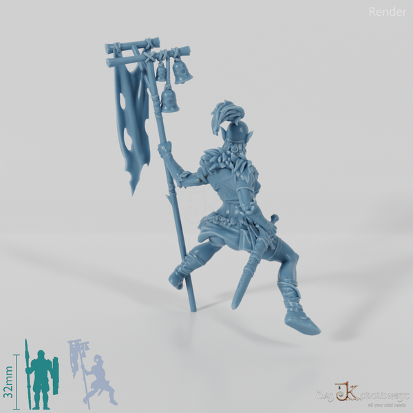 Die Sichtlosen - Keir, die Kriegerin in Reitpose