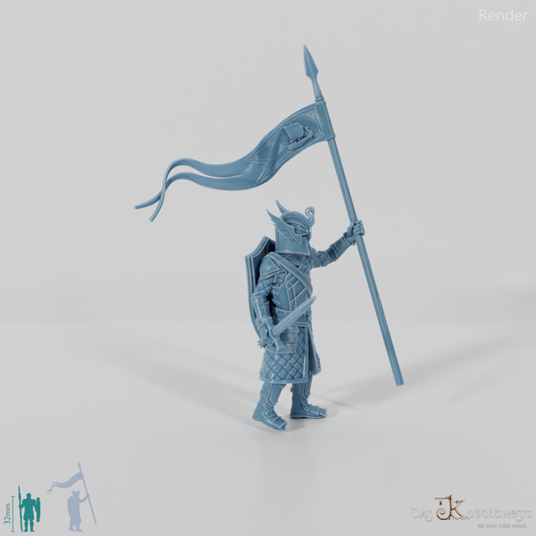 Schwingenritter der Lehnsgüter - Bannerträger 01