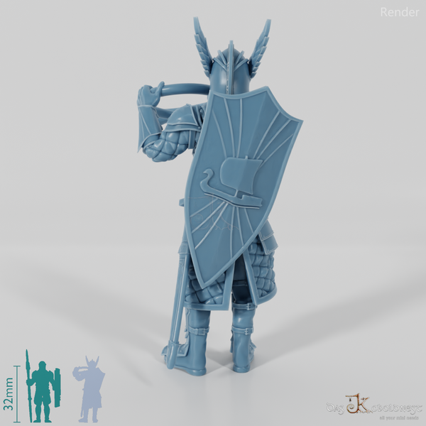 Schwingenritter der Lehnsgüter - Hornbläser 02