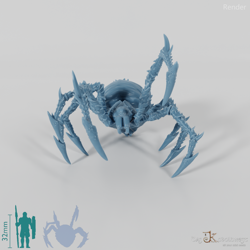 Riesenspinne D, groß