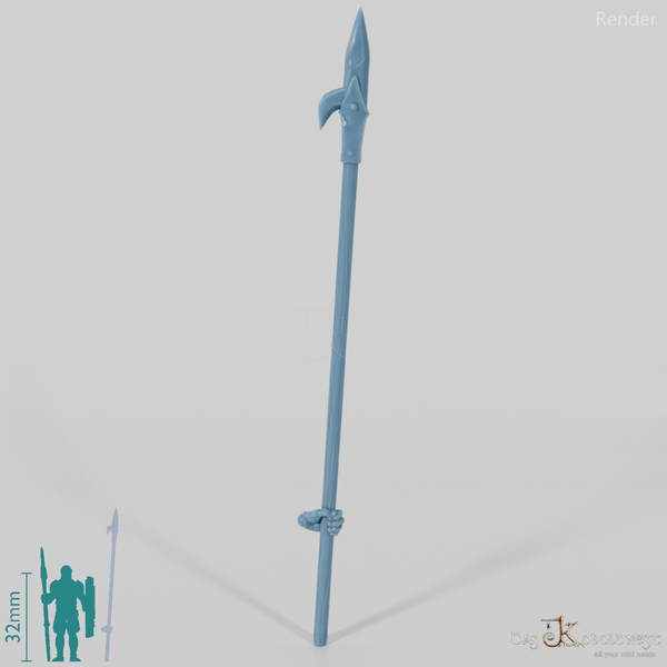 Halbork-Pike A mit Hand (Zweihändig)