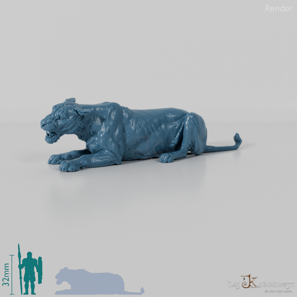 Raubkatze - Löwin 04