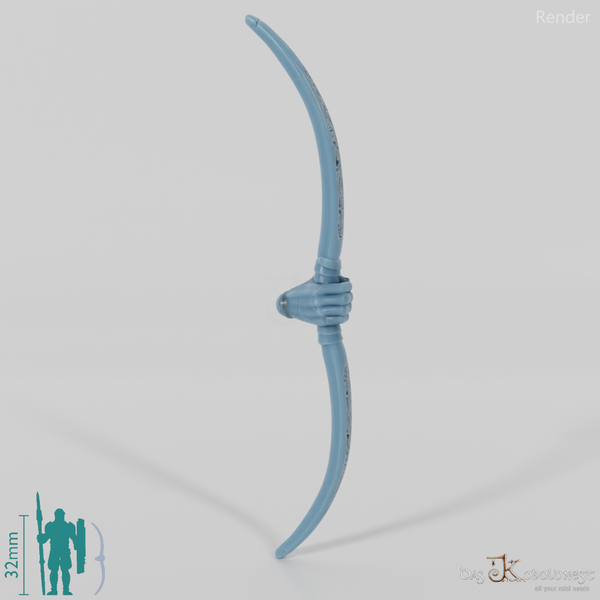 Reitervolk-Langbogen 2 mit Hand