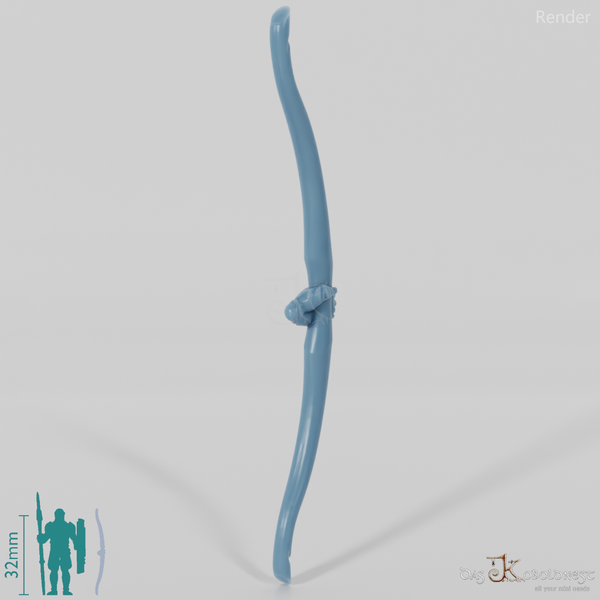 Elfenbogen - Langbogen mit Hand