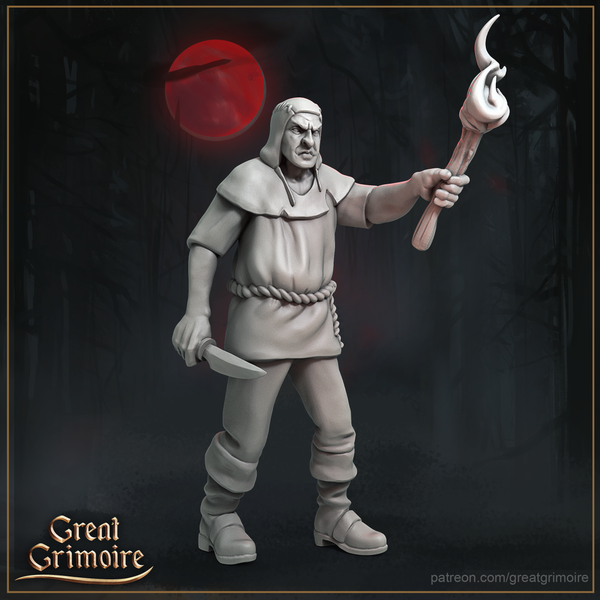 Theobald, Aufgebrachter Dorfbewohner 02