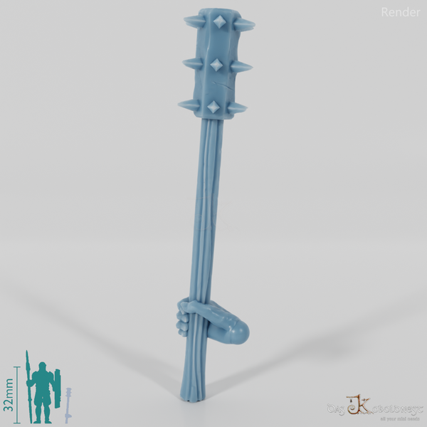 Geister-Streitkolben A mit Hand