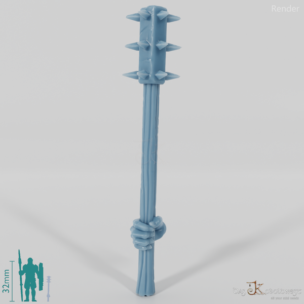 Geister-Streitkolben A mit Hand