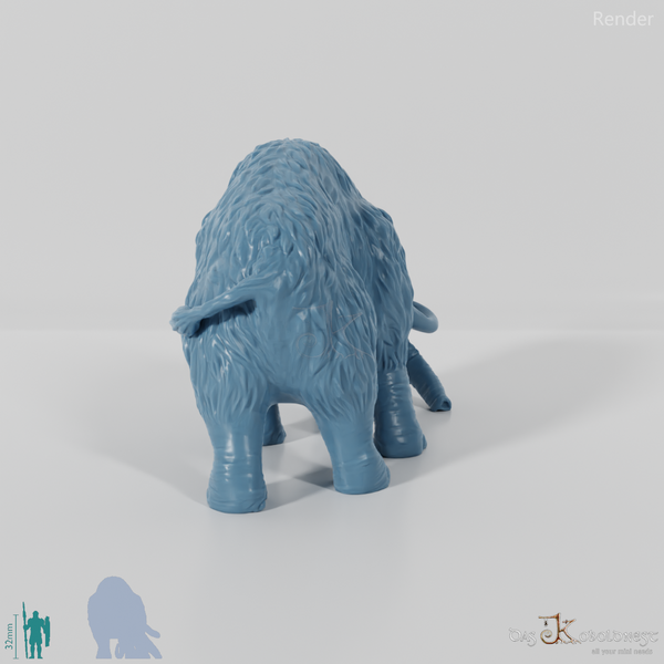 Mammut - Angreifendes Mammut