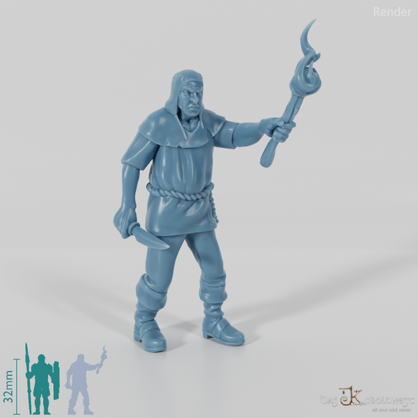 Theobald, Aufgebrachter Dorfbewohner 02