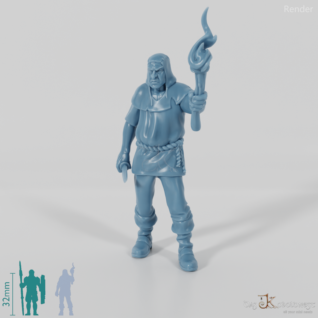 Theobald, Aufgebrachter Dorfbewohner 02