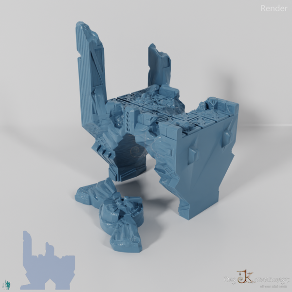 Monumentale Zwergenbrücke