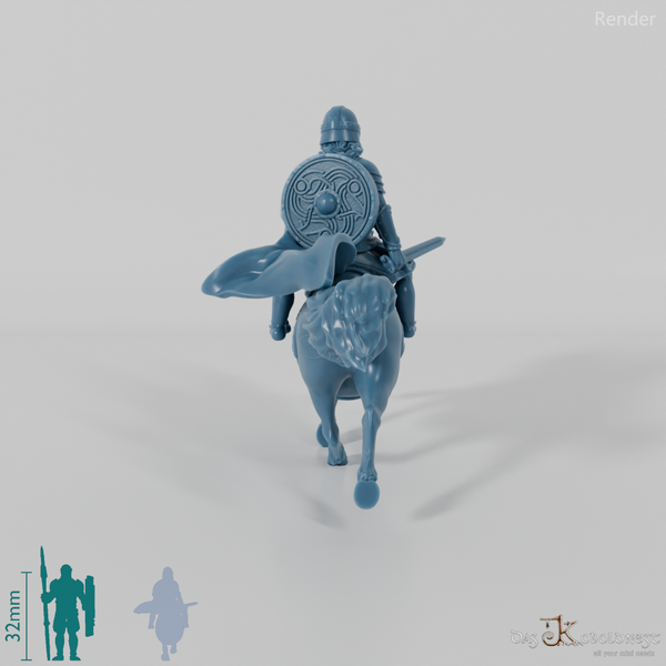 Mippin, Halbling-Krieger der Pferdeherren auf Pony