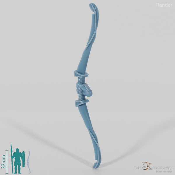 Lichtwald-Langbogen mit Hand