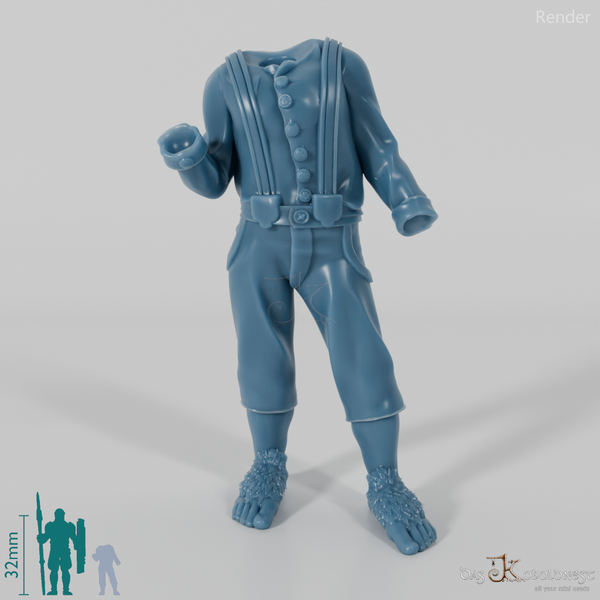 Halblingkörper - Zivilist A