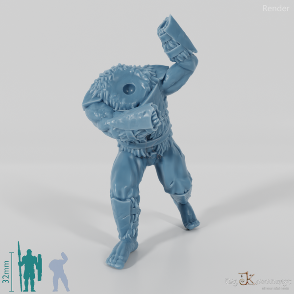 Modularer Ork-Speerkämpfer B