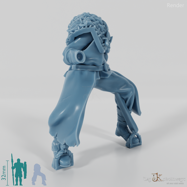 Modularer Menschen-Waldläufer D (Gonthan, Beritten)