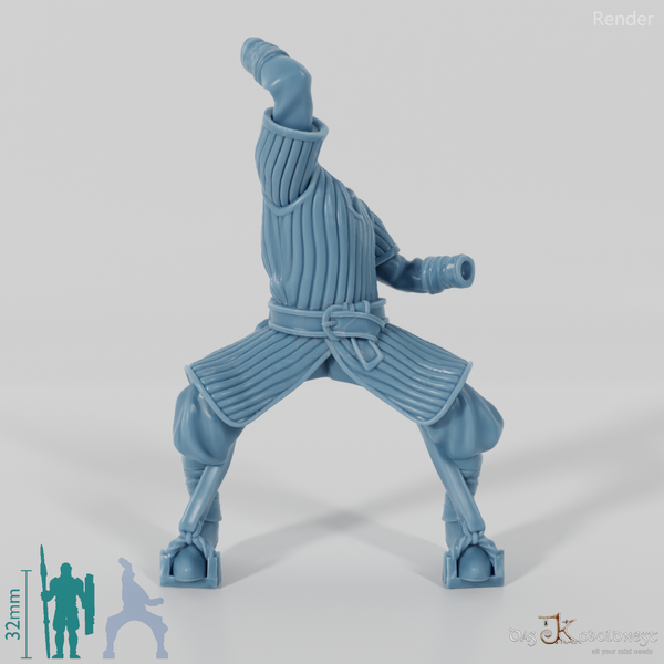 Modularer Reitervolk-Kämpfer 1 (Beritten)