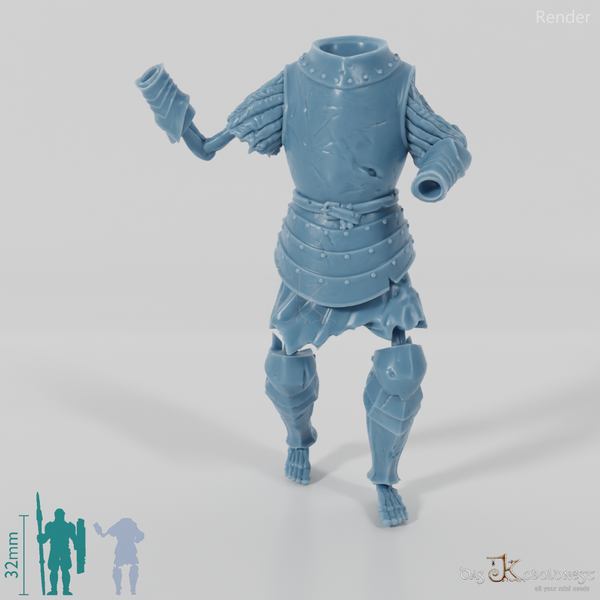 Geisterkörper - Skelett B