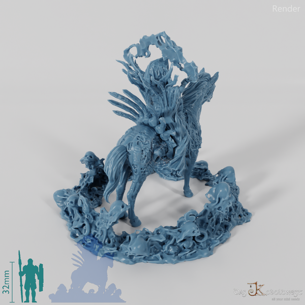 Reitende Nekromantin