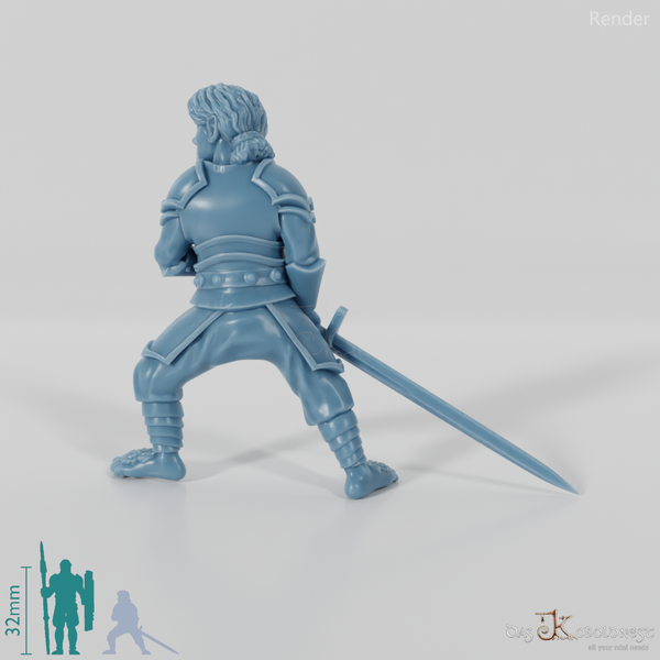 Pavo Tabbart, Halbling-Krieger