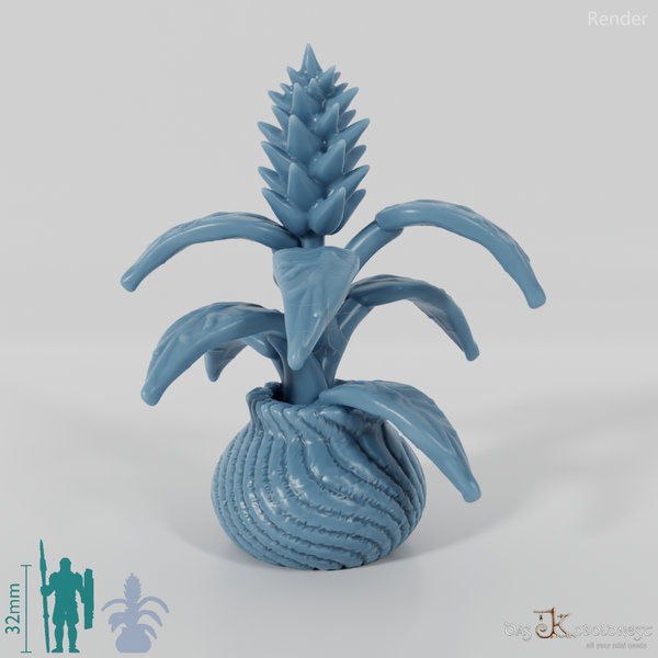 Topfpflanze - Tropische Topfpflanze 05